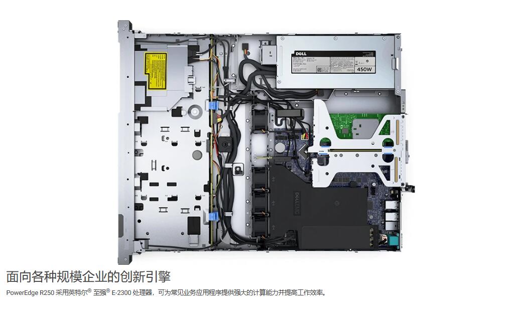 PowerEdge R250 机架式服务器